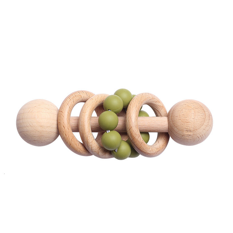 Beech rattle baby teeth toy - Happy Coo Beech rattle baby teeth toy - Happy Coo