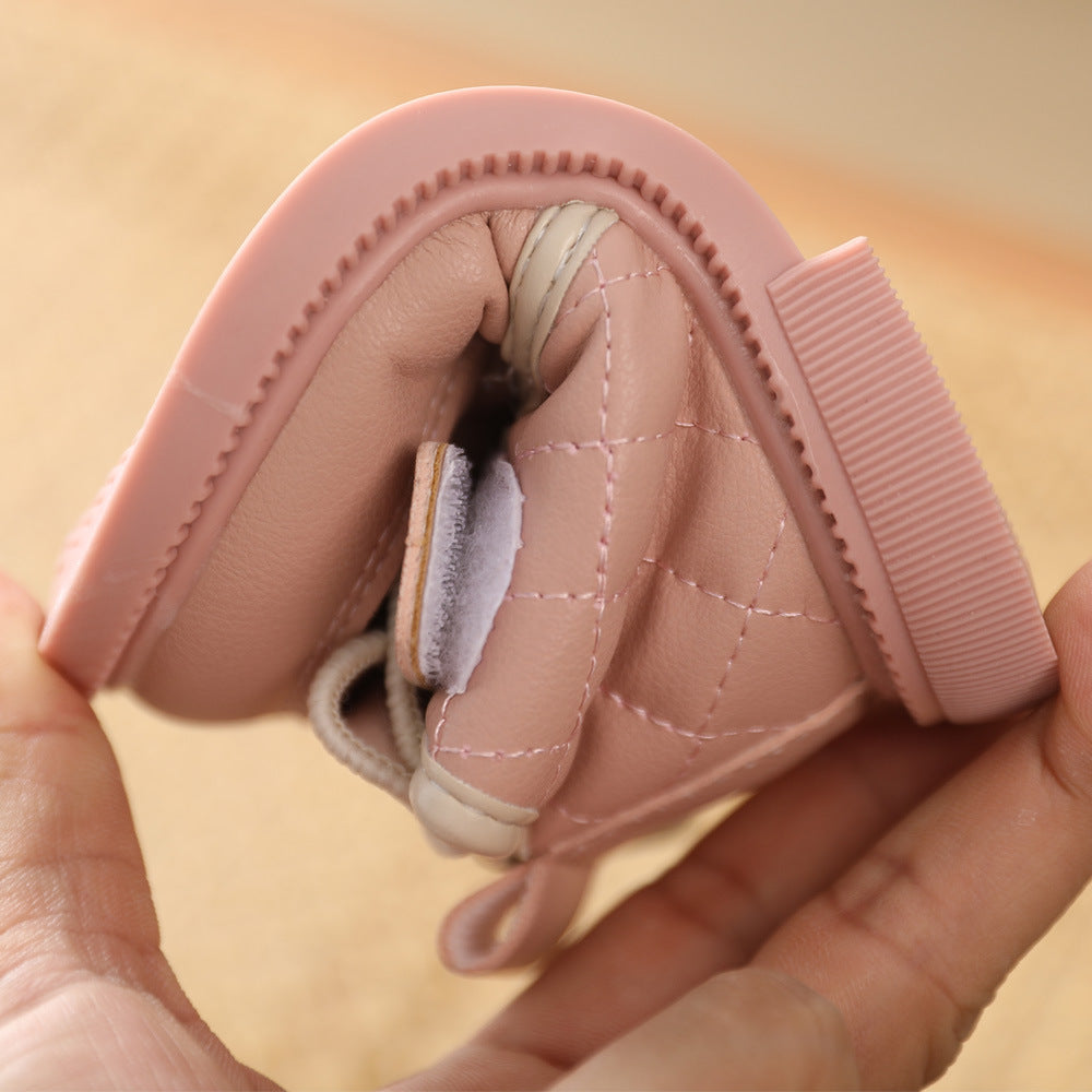 Girl Baby Simple Bow Cotton Casual Shoes - Happy Coo Girl Baby Simple Bow Cotton Casual Shoes - Happy Coo