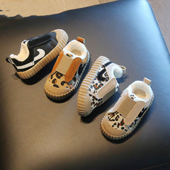 Leopard Printed Shoes for Baby Boy And Girl - Happy Coo Leopard Printed Shoes for Baby Boy And Girl - Happy Coo