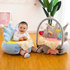 Toddlers Washable Plush Sofa - Happy Coo Toddlers Washable Plush Sofa - Happy Coo