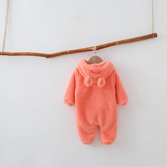 WARM FLEECE BABY ROMPERS - Happy Coo WARM FLEECE BABY ROMPERS - Happy Coo