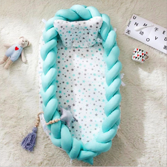 Portable Super Soft Cotton Crib - Happy Coo Portable Super Soft Cotton Crib - Happy Coo