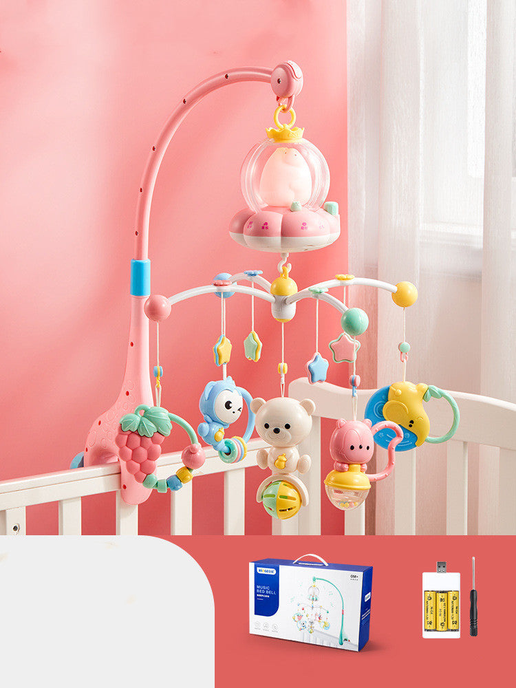 Baby Bedside Comfort Rotating Hanging Bed Toy - Happy Coo Baby Bedside Comfort Rotating Hanging Bed Toy - Happy Coo