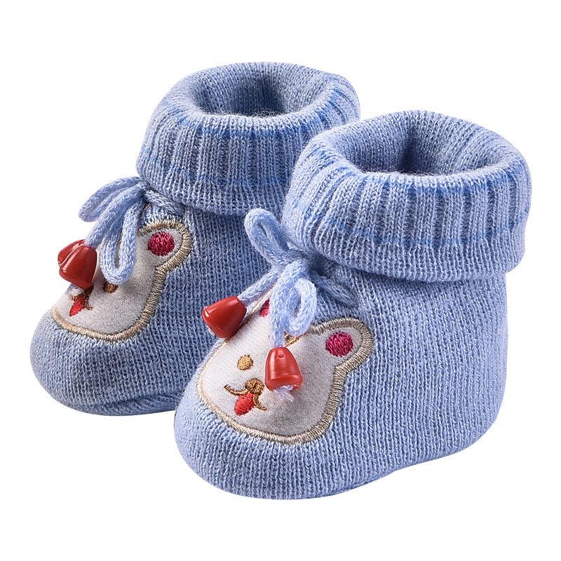 Embroidered Newborn Baby's Shoes - Happy Coo Embroidered Newborn Baby's Shoes - Happy Coo