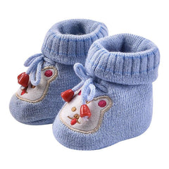 Embroidered Newborn Baby's Shoes - Happy Coo Embroidered Newborn Baby's Shoes - Happy Coo