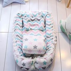 Baby Portable Removable And Washable Crib - Happy Coo Baby Portable Removable And Washable Crib - Happy Coo