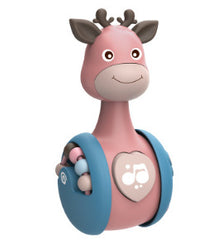 Deer Tumbler Rattle Toy - Happy Coo Deer Tumbler Rattle Toy - Happy Coo