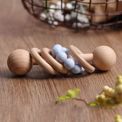 Beech rattle baby teeth toy - Happy Coo Beech rattle baby teeth toy - Happy Coo