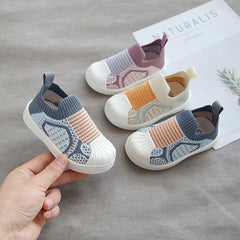 Shell-toe Flying Woven Spring Shoes - Happy Coo Shell-toe Flying Woven Spring Shoes - Happy Coo