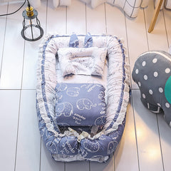 Baby Portable Removable And Washable Crib - Happy Coo Baby Portable Removable And Washable Crib - Happy Coo