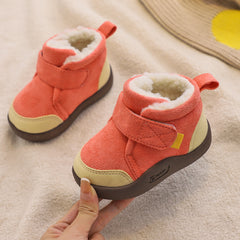 Toddler Boys Soft-Soled Non-Slip Cotton Shoes - Happy Coo Toddler Boys Soft-Soled Non-Slip Cotton Shoes - Happy Coo