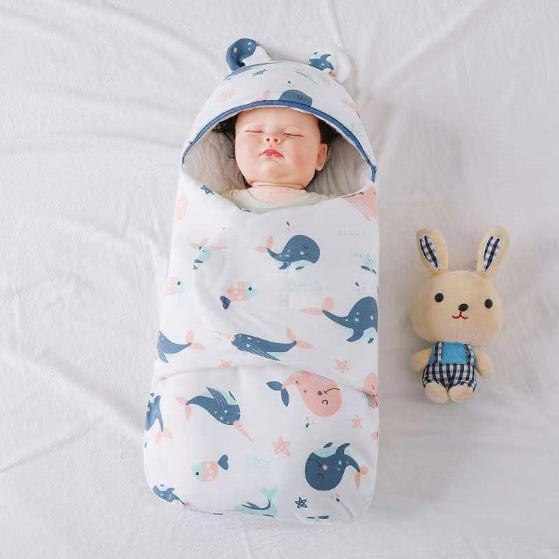 Cotton Sleeping Bag For Newborn Babies - Happy Coo Cotton Sleeping Bag For Newborn Babies - Happy Coo