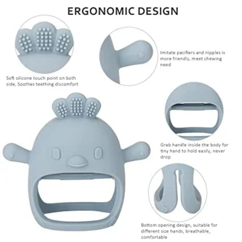 Baby Teether Gloves Pacifier - Happy Coo Baby Teether Gloves Pacifier - Happy Coo