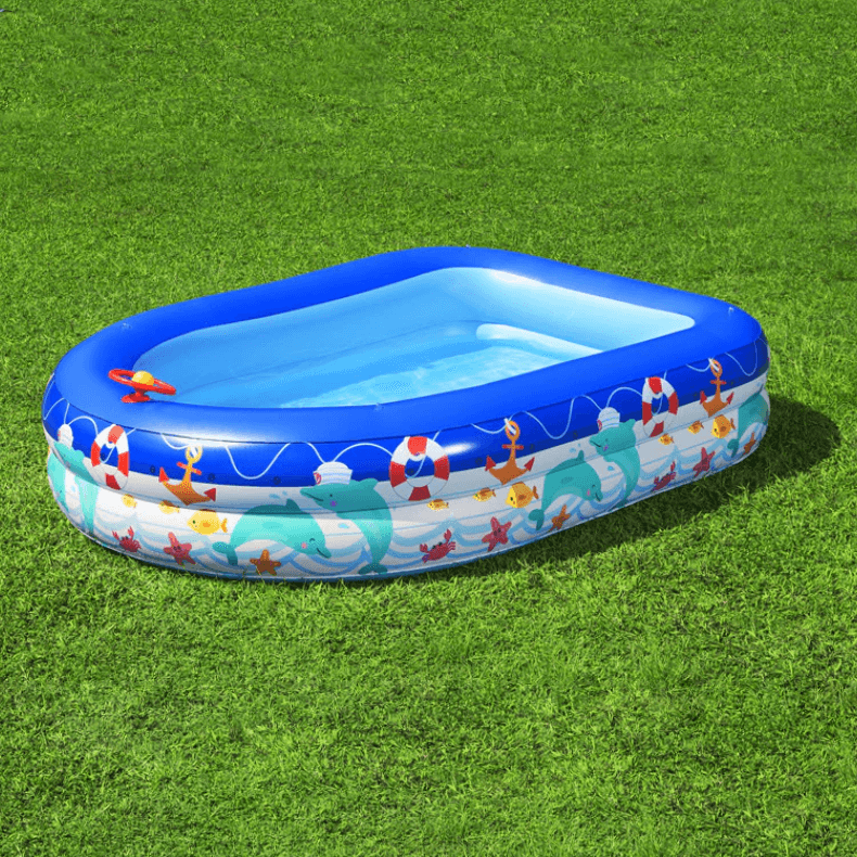 Sunshade Pool Children's Paddling Swimming Pool - Happy Coo Sunshade Pool Children's Paddling Swimming Pool - Happy Coo