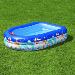 Sunshade Pool Children's Paddling Swimming Pool - Happy Coo Sunshade Pool Children's Paddling Swimming Pool - Happy Coo