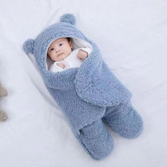 Baby Quilt Thickened Plush Split Sleeping Bag - Happy Coo Baby Quilt Thickened Plush Split Sleeping Bag - Happy Coo