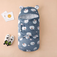 Baby Quilt Thickened Plush Split Sleeping Bag - Happy Coo Baby Quilt Thickened Plush Split Sleeping Bag - Happy Coo