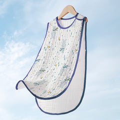 Cotton Gauze Sleeveless Newborn Sleeping Bag - Happy Coo Cotton Gauze Sleeveless Newborn Sleeping Bag - Happy Coo