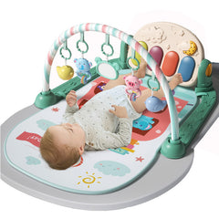 Baby Fitness Frame Toy Music Crawling Blanket - Happy Coo Baby Fitness Frame Toy Music Crawling Blanket - Happy Coo