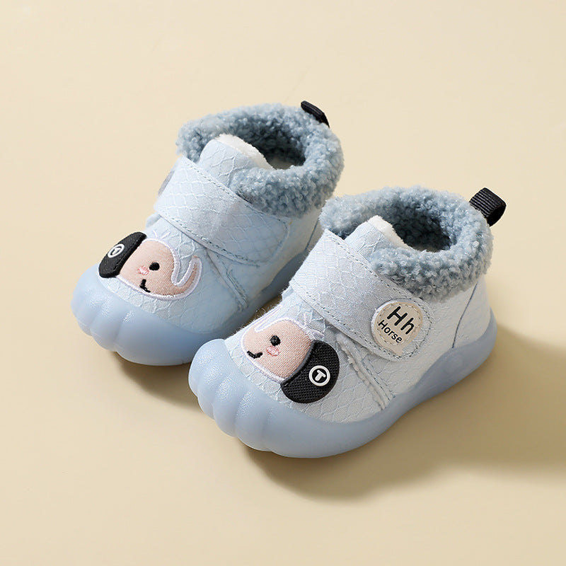 Warm Cotton Toddler Winter Shoes - Happy Coo Warm Cotton Toddler Winter Shoes - Happy Coo
