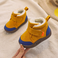 Toddler Boys Soft-Soled Non-Slip Cotton Shoes - Happy Coo Toddler Boys Soft-Soled Non-Slip Cotton Shoes - Happy Coo