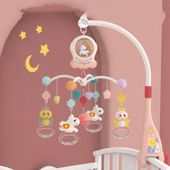 Bedside Rotating Rattle Music Toy - Happy Coo Bedside Rotating Rattle Music Toy - Happy Coo