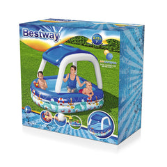 Sunshade Pool Children's Paddling Swimming Pool - Happy Coo Sunshade Pool Children's Paddling Swimming Pool - Happy Coo