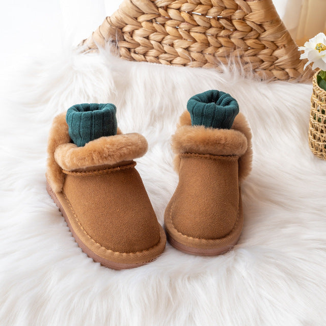 Super Soft Girls' Cotton Shoes - Happy Coo Super Soft Girls' Cotton Shoes - Happy Coo
