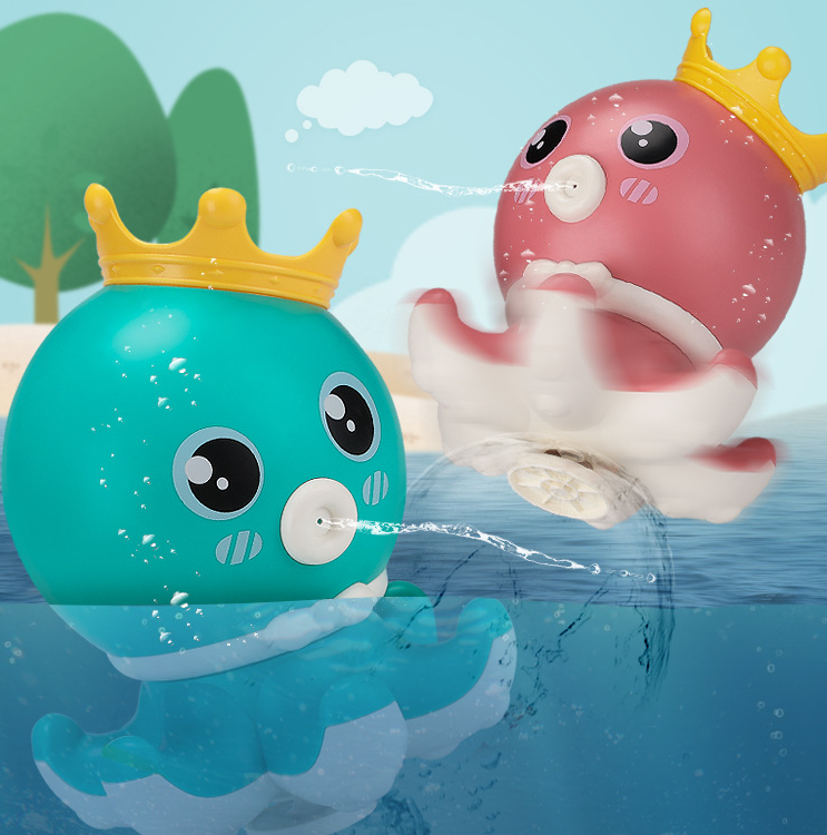 Magic Rotating Water Spray Toy For Baby Bathing - Happy Coo Magic Rotating Water Spray Toy For Baby Bathing - Happy Coo