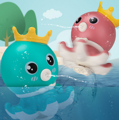 Magic Rotating Water Spray Toy For Baby Bathing - Happy Coo Magic Rotating Water Spray Toy For Baby Bathing - Happy Coo