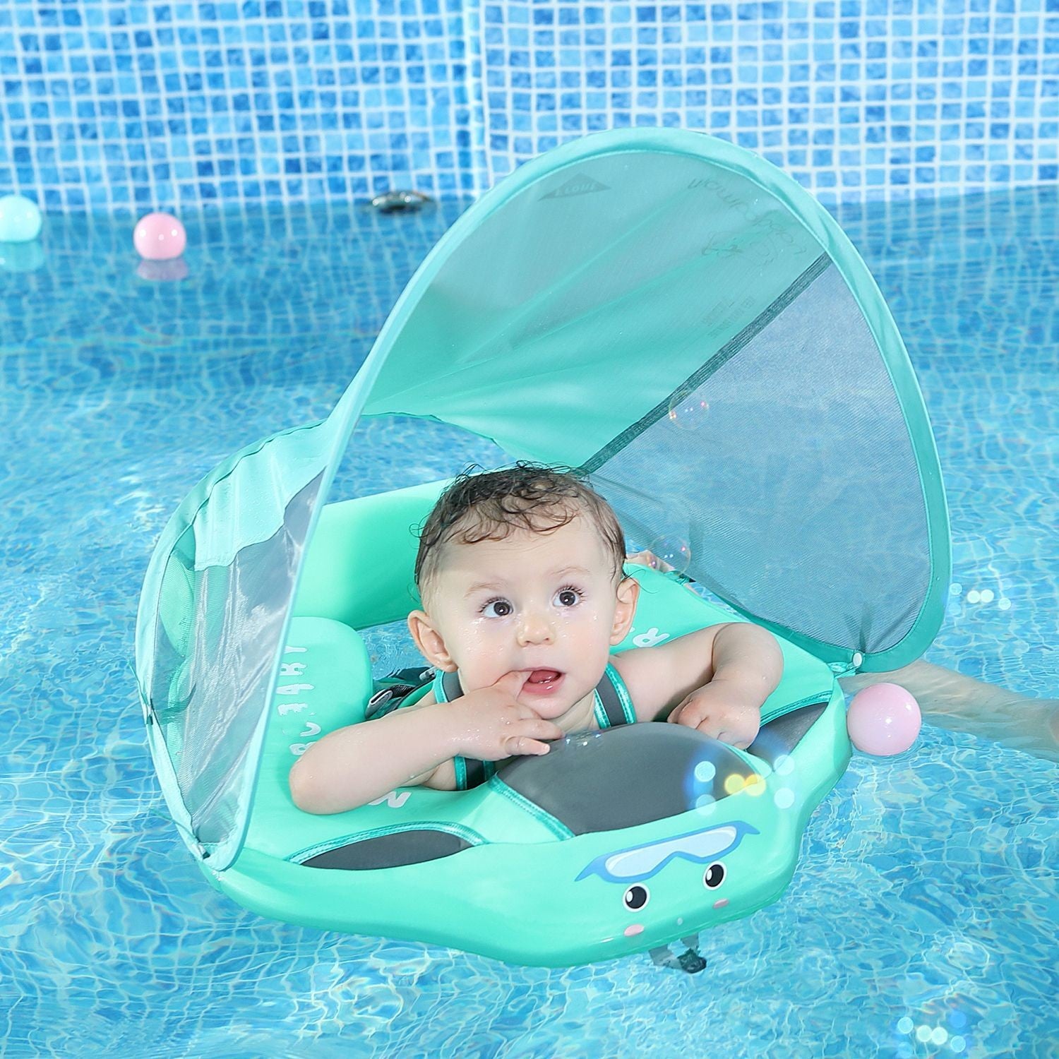 Non-inflatable Baby Swim Collar - Happy Coo Non-inflatable Baby Swim Collar - Happy Coo