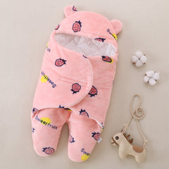 Baby Quilt Thickened Plush Split Sleeping Bag - Happy Coo Baby Quilt Thickened Plush Split Sleeping Bag - Happy Coo