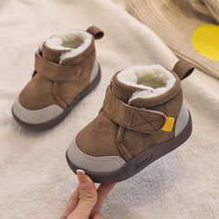 Toddler Boys Soft-Soled Non-Slip Cotton Shoes - Happy Coo Toddler Boys Soft-Soled Non-Slip Cotton Shoes - Happy Coo