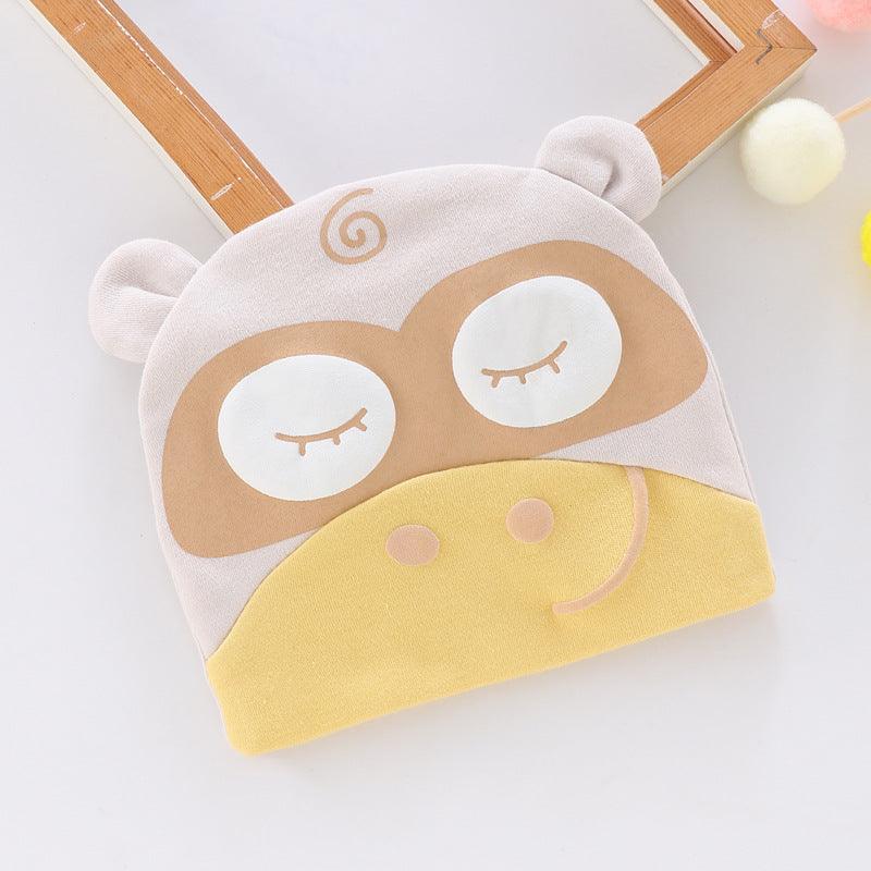 Newborn Baby Cartoon Hat - Happy Coo Newborn Baby Cartoon Hat - Happy Coo