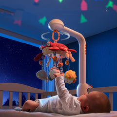 Baby Bed Bell Plush Toy Projection - Happy Coo Baby Bed Bell Plush Toy Projection - Happy Coo