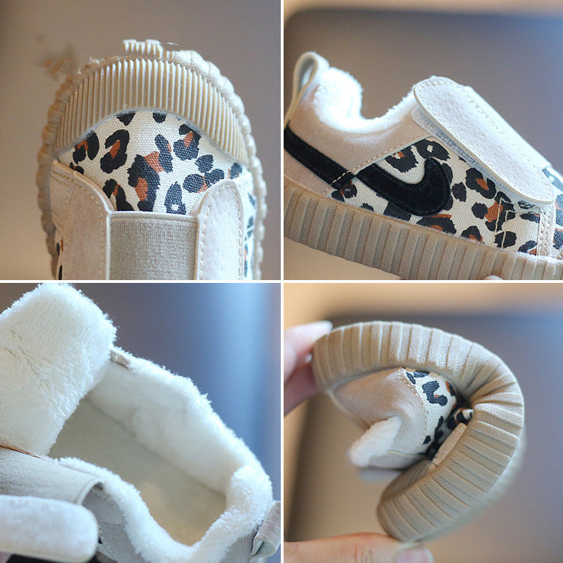 Leopard Printed Shoes for Baby Boy And Girl - Happy Coo Leopard Printed Shoes for Baby Boy And Girl - Happy Coo