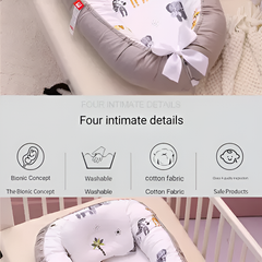 Baby Removable And Washable Portable Crib Bed Baby Removable And Washable Portable Crib Bed