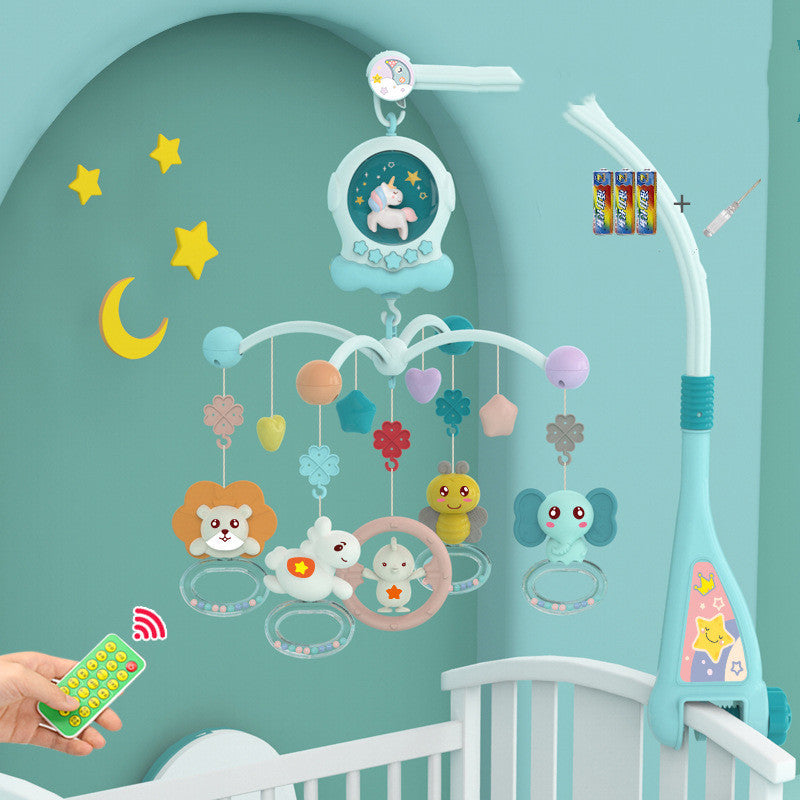 Bedside Rotating Rattle Music Toy - Happy Coo Bedside Rotating Rattle Music Toy - Happy Coo