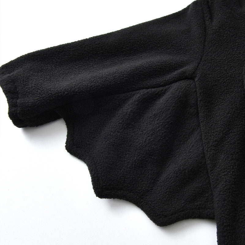 Black Color Devil Shaped Halloween Onesies - Happy Coo Black Color Devil Shaped Halloween Onesies - Happy Coo