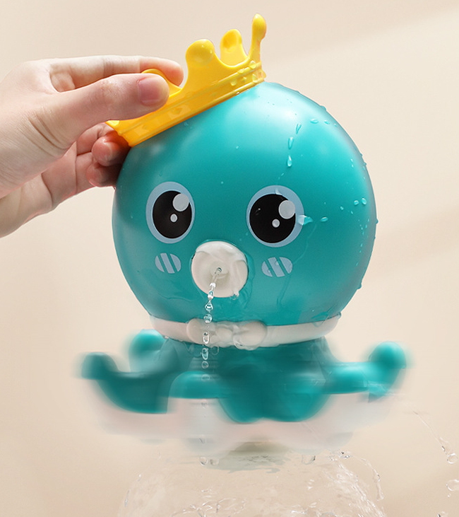 Magic Rotating Water Spray Toy For Baby Bathing - Happy Coo Magic Rotating Water Spray Toy For Baby Bathing - Happy Coo