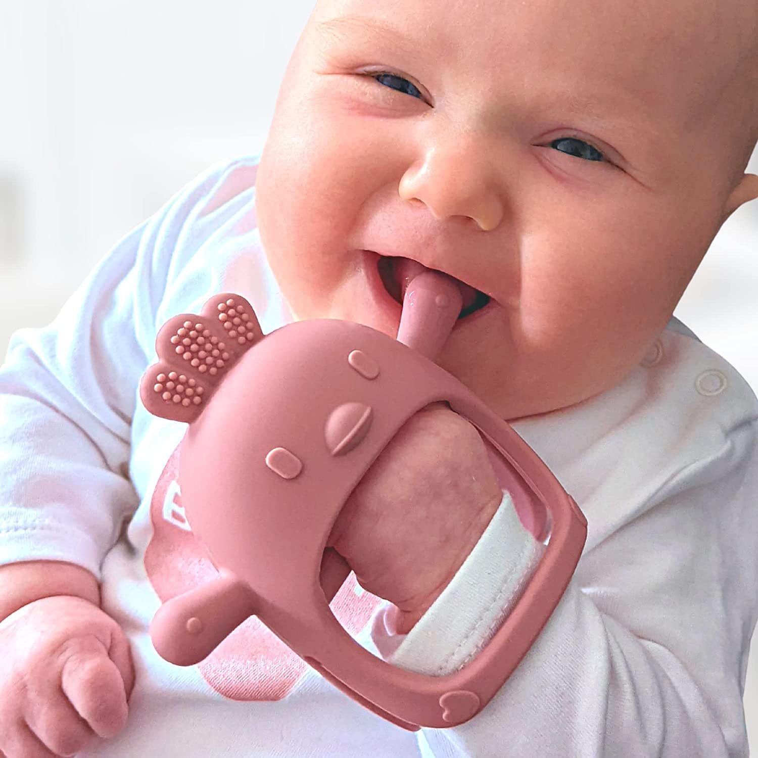Baby Teether Gloves Pacifier - Happy Coo Baby Teether Gloves Pacifier - Happy Coo