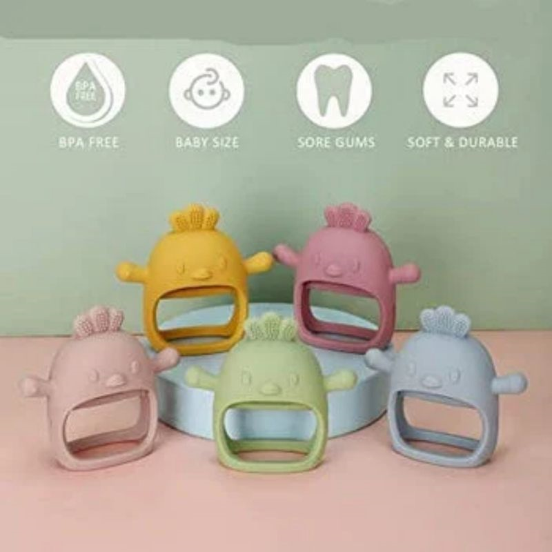 Baby Teether Gloves Pacifier - Happy Coo Baby Teether Gloves Pacifier - Happy Coo