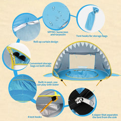Portable Shade Baby Beach Sun Shelter Portable Shade Baby Beach Sun Shelter