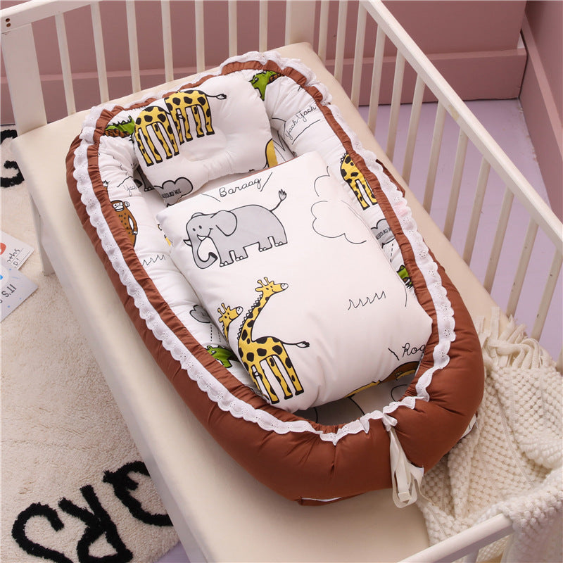 Baby Portable Removable And Washable Crib - Happy Coo