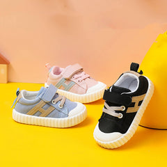 Non-slip Canvas Baby Boy Shoes - Happy Coo