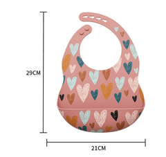 Amazing Design's Silicon Baby Bib - Happy Coo