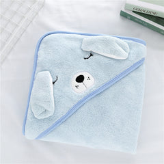 Animal Design's Swaddle Baby towel - Happy Coo