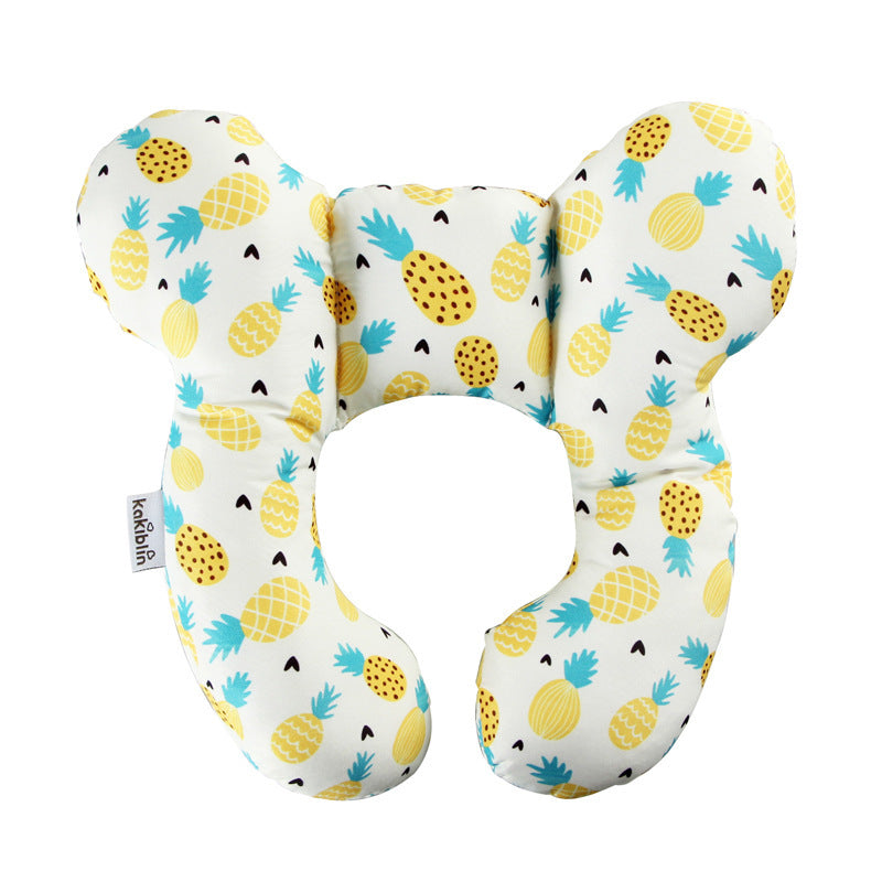 U-Shaped Neck Guard Stroller Pillow - Happy Coo