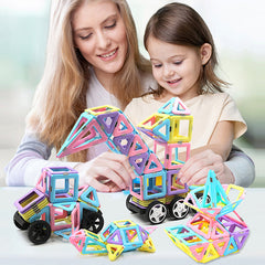 Magnetic Building Blocks Educational Toy Set - Happy Coo