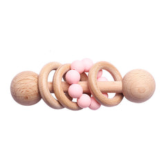 Beech rattle baby teeth toy - Happy Coo